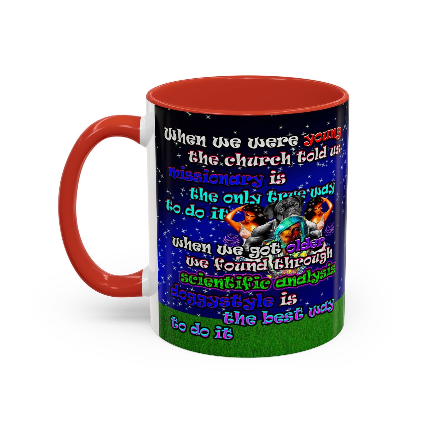 doggystyle - Accent Mug ('snoops' background)