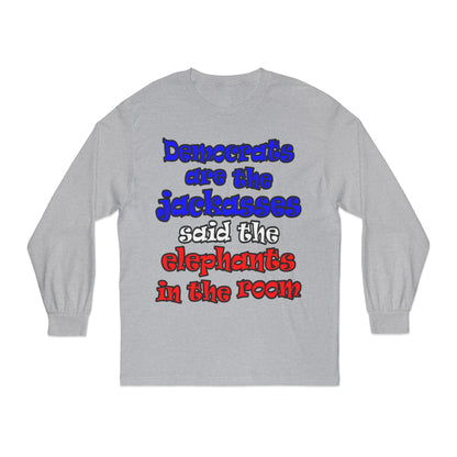 donkeys and elephants - Unisex Classic Long Sleeve T-Shirt