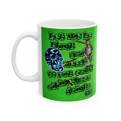 og - White Mug (green turf)