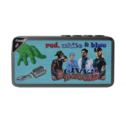 rw&b lives matter - Jabba Bluetooth Speaker (faded blue)