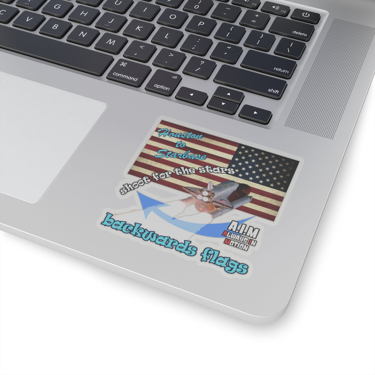 shoot for the stars - Kiss-Cut Stickers
