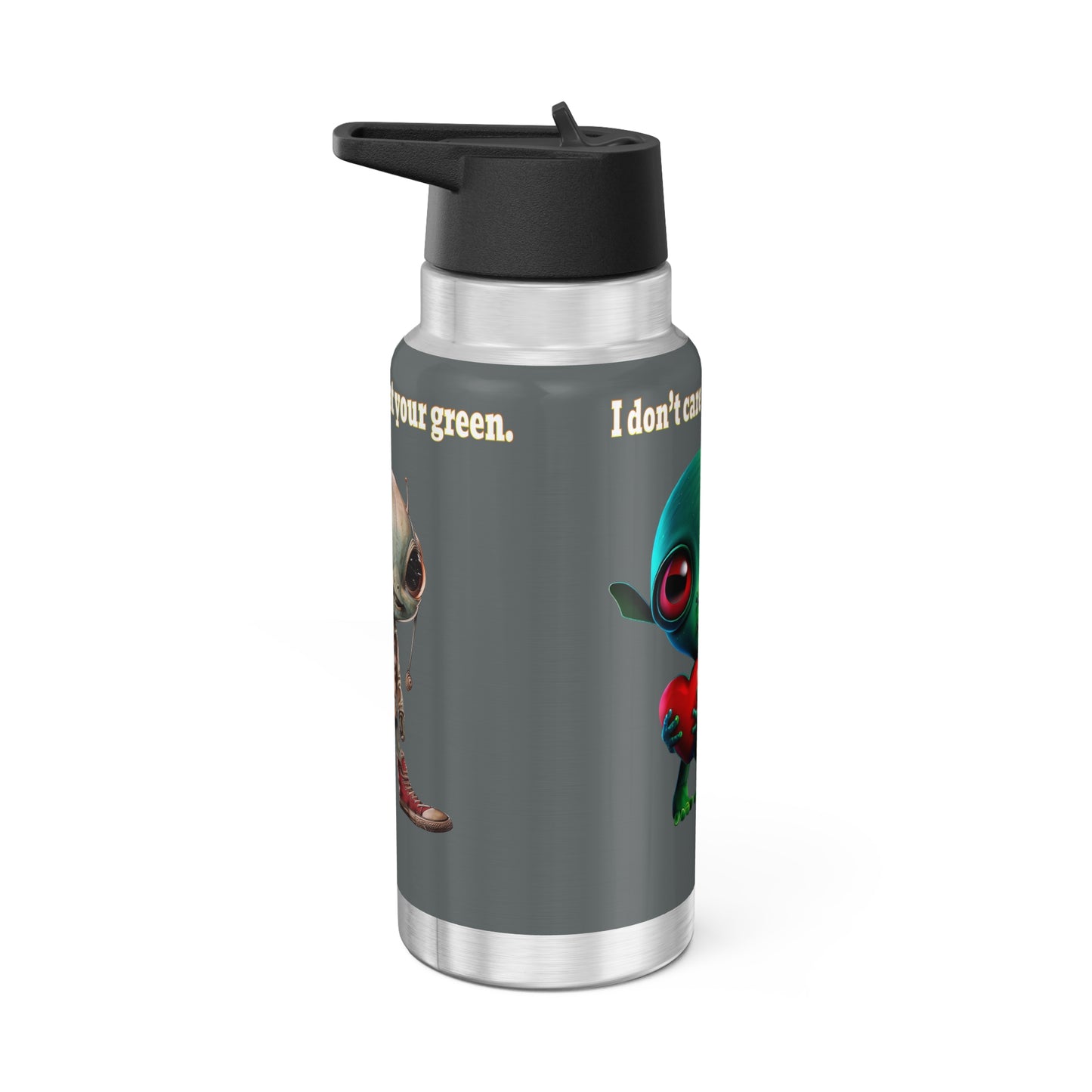 I don't care that your grey - Gator Tumbler, 32oz (dark grey)