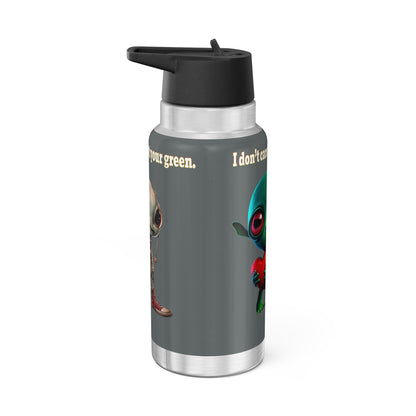 I don't care that your grey - Gator Tumbler, 32oz (dark grey)