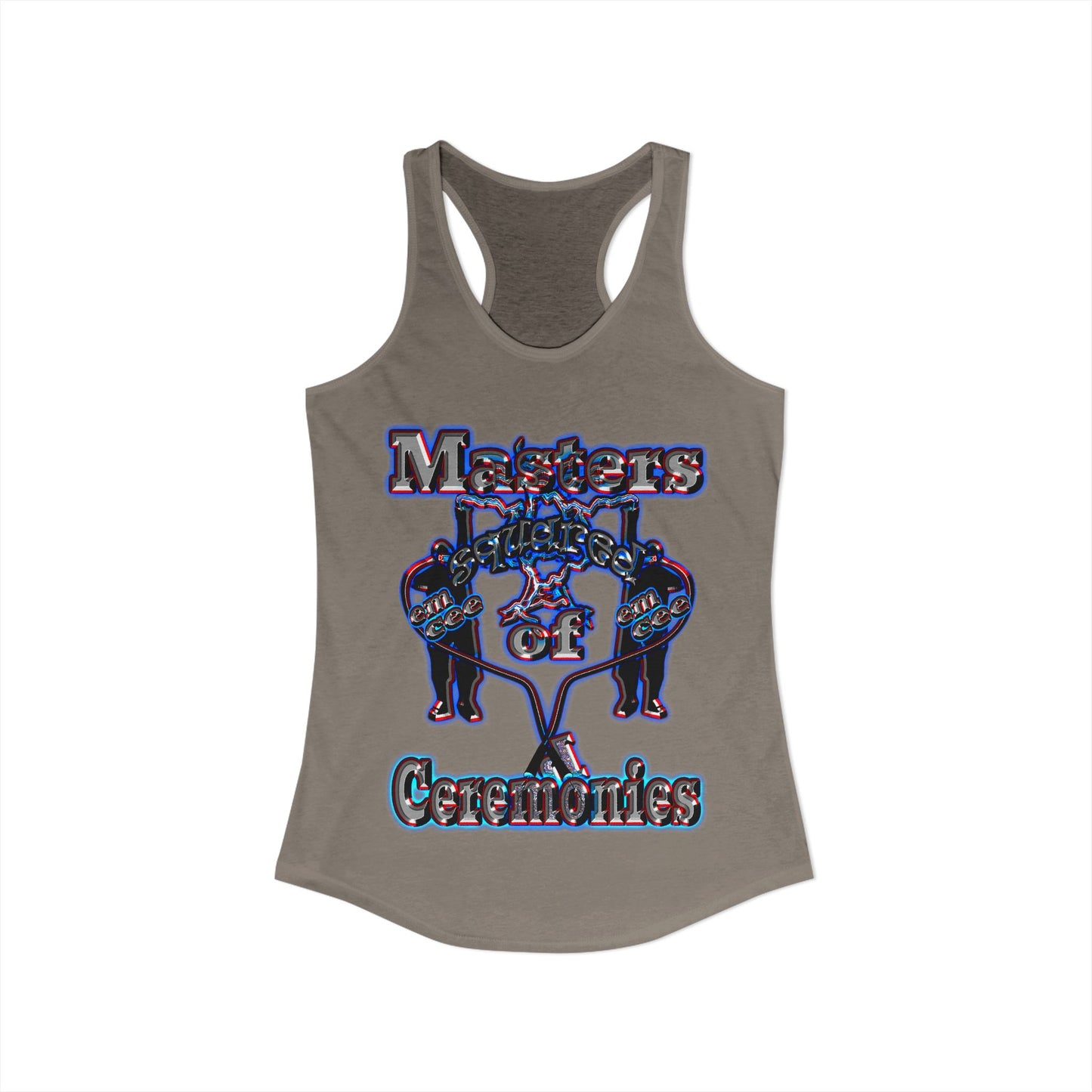 em cee squared - Women's Ideal Racerback Tank