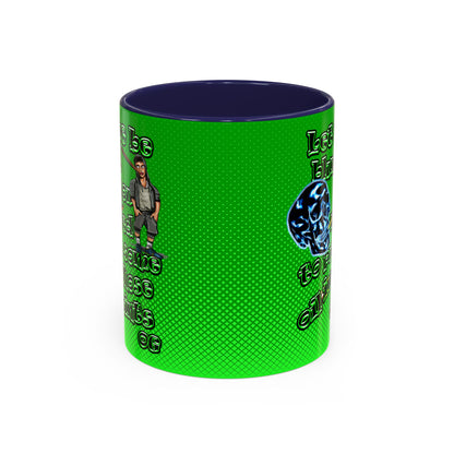 og - Accent Mug (logo green)