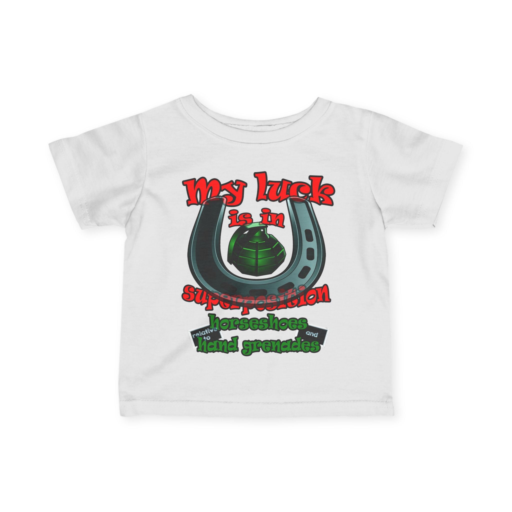 my luck - Infant Fine Jersey Tee