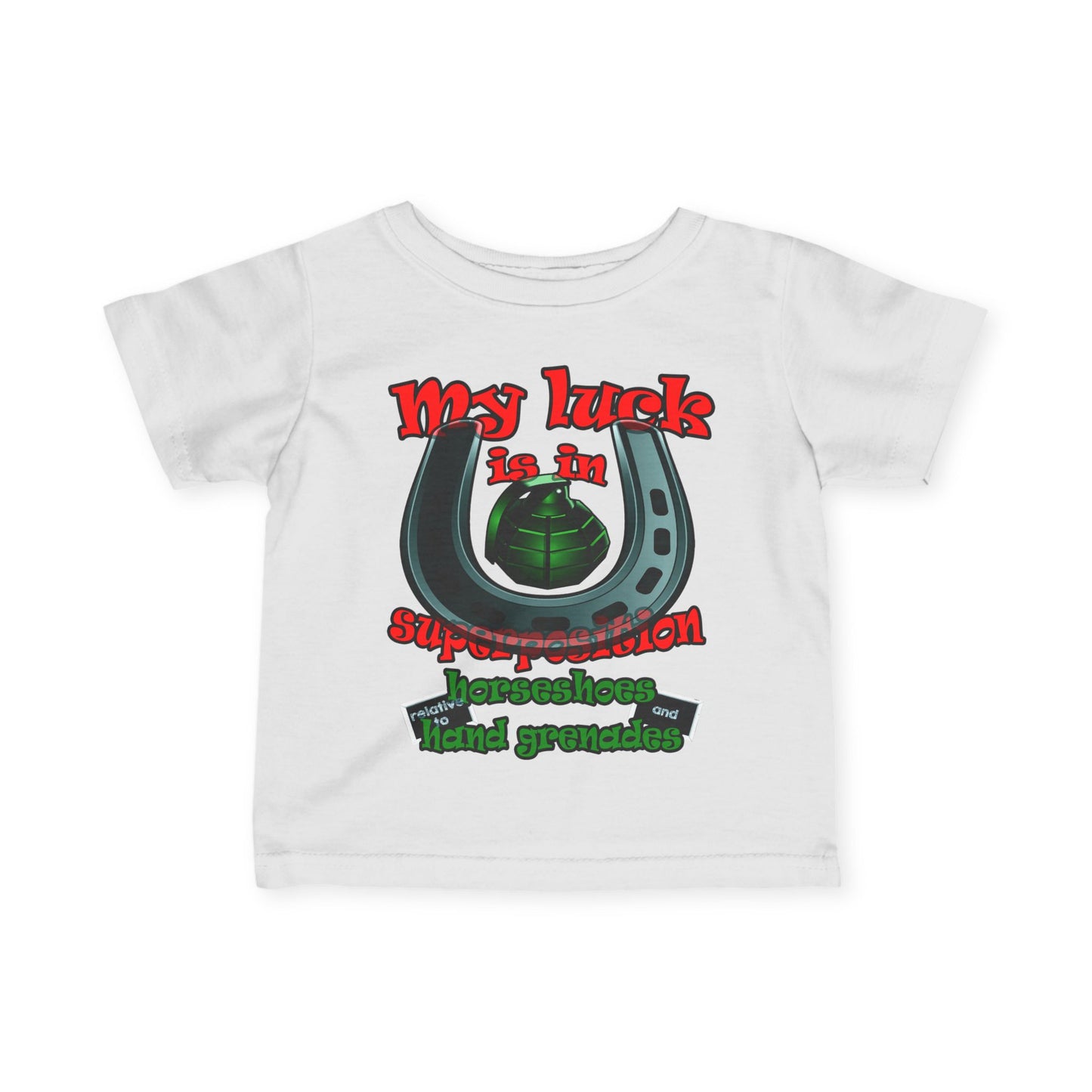my luck - Infant Fine Jersey Tee
