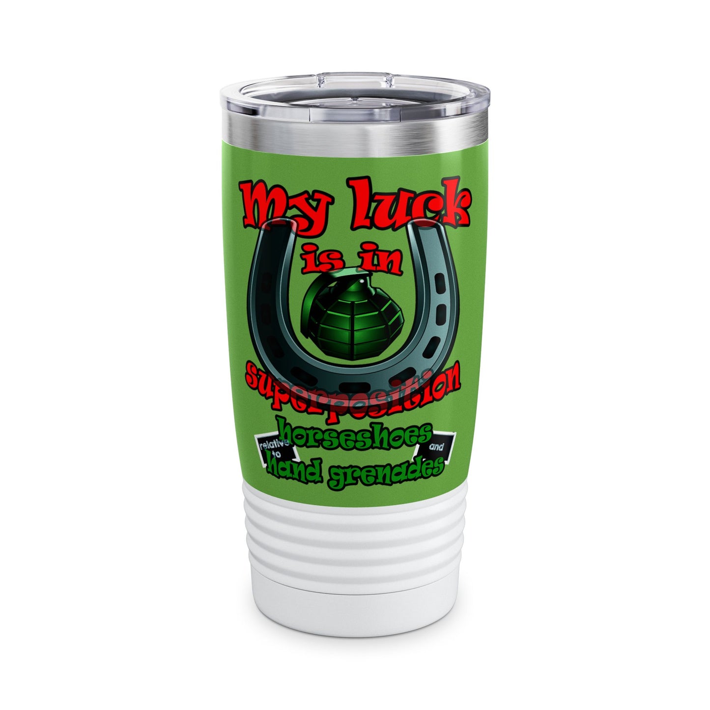 my luck - Ringneck Tumbler, 20oz (green)