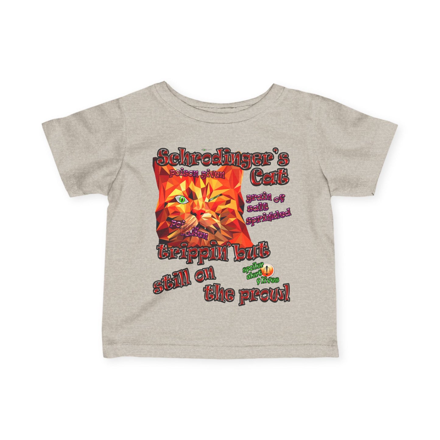 schrodinger's cat - Infant Fine Jersey Tee