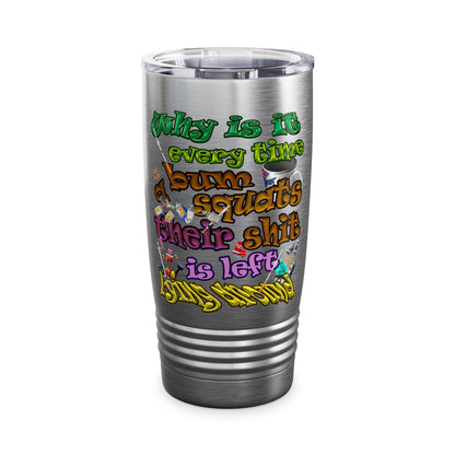 love peace - Ringneck Tumbler, 20oz