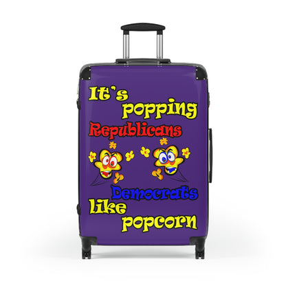popping like popcorn - Suitcase (purple)