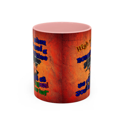 high noon - Accent Mug (burnt orange)