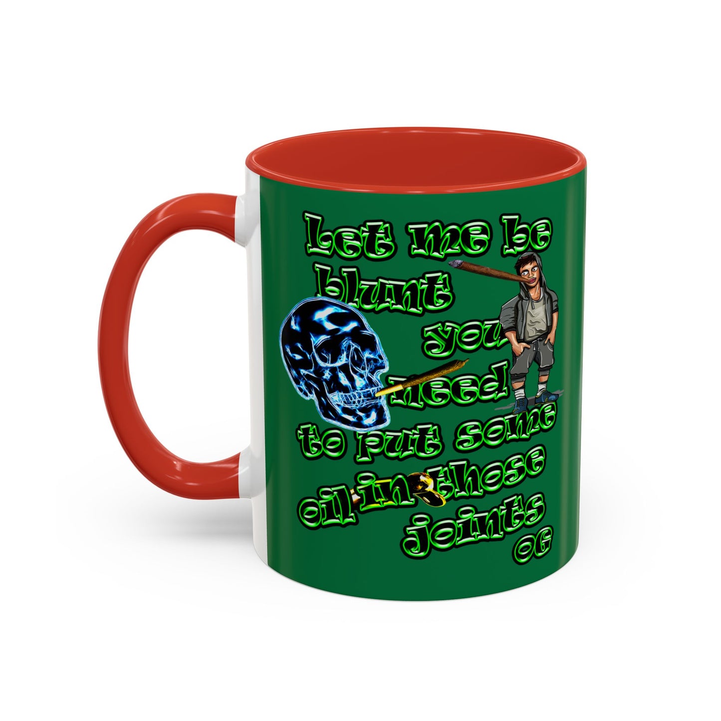 og - Accent Mug (dark green)