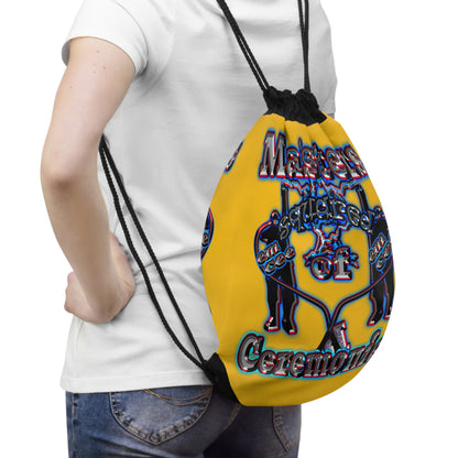 em cee squared - Drawstring Bag (yellow)