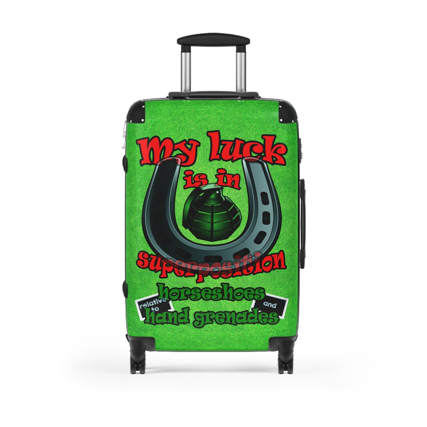 my luck - Suitcase (green turf)