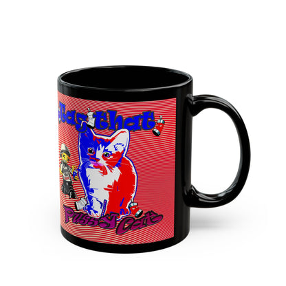 tag that - Black Mug (yellow-orange wave)