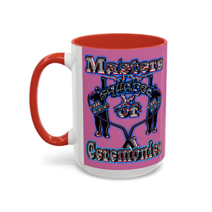 em cee squared - Accent Mug (light pink)