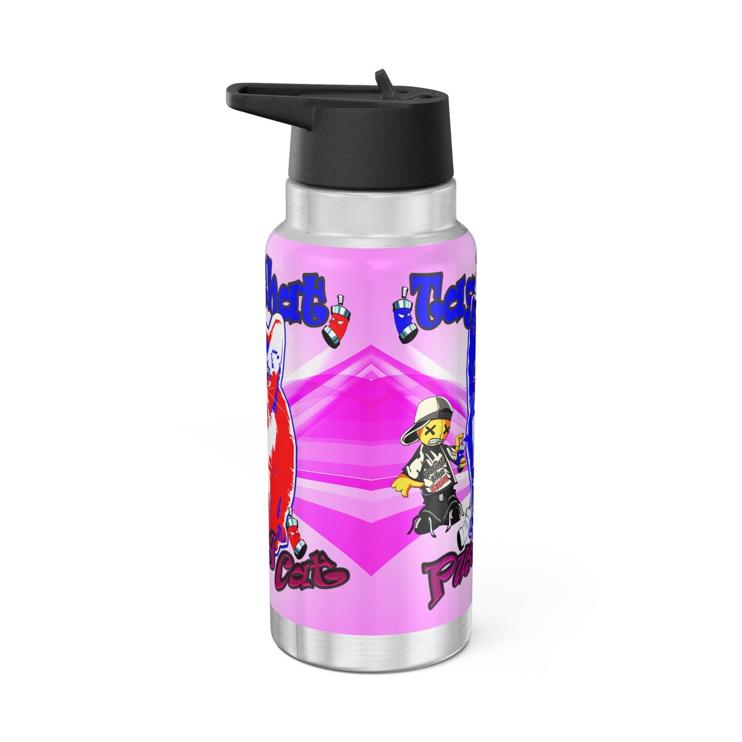 tag that - Gator Tumbler, 32oz  (light blue-pink wave)