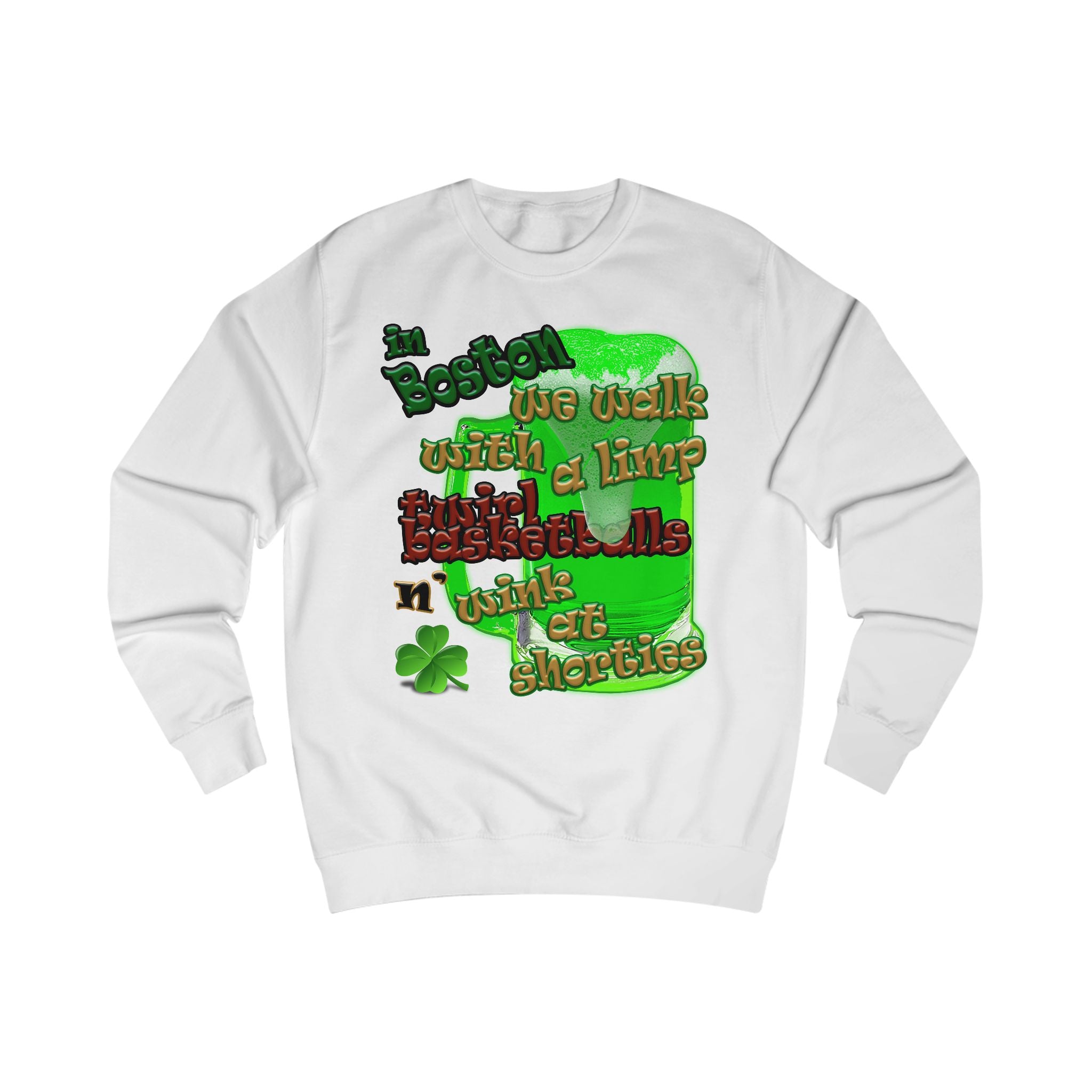 celtics logo - Men's Sweatshirt