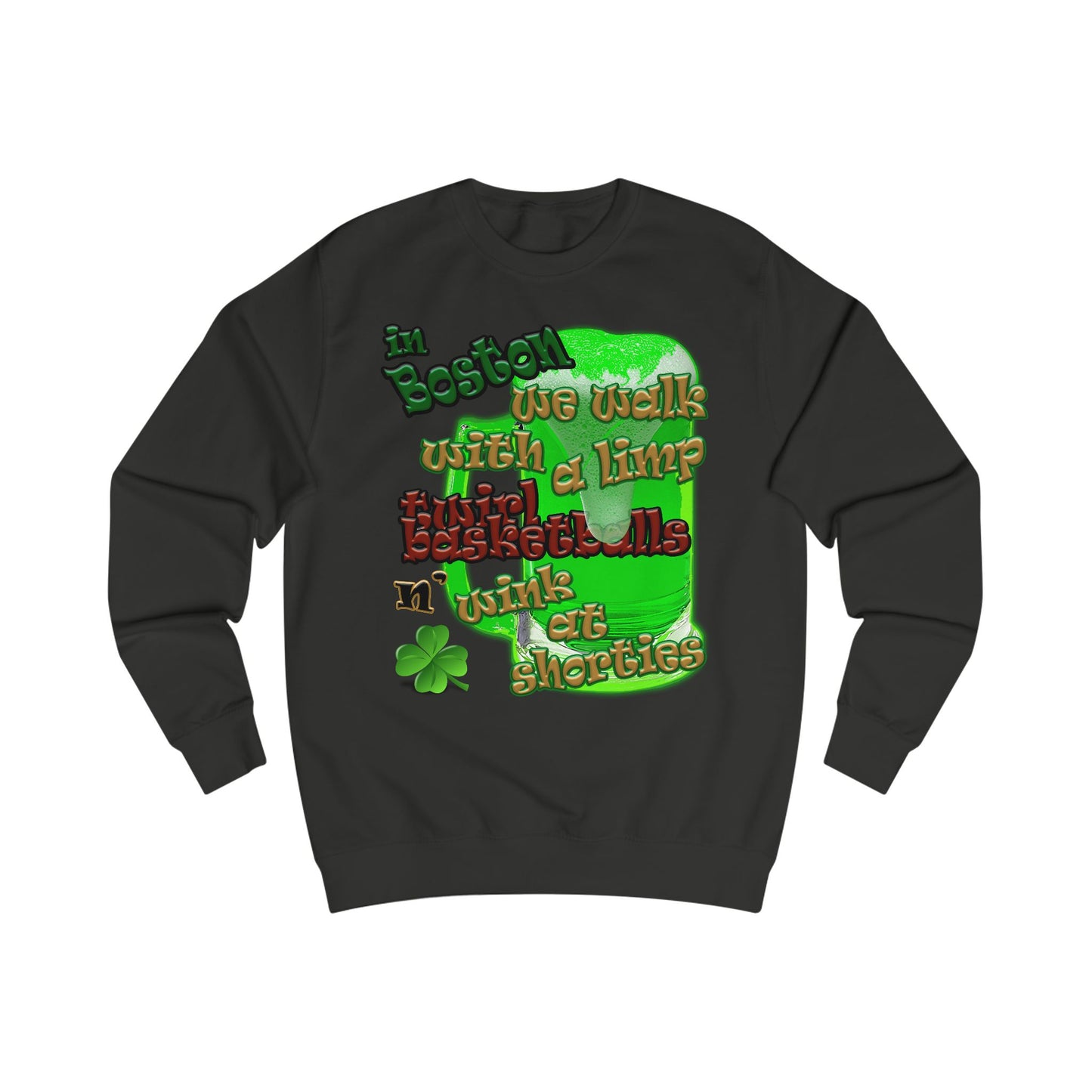 celtics logo - Men's Sweatshirt