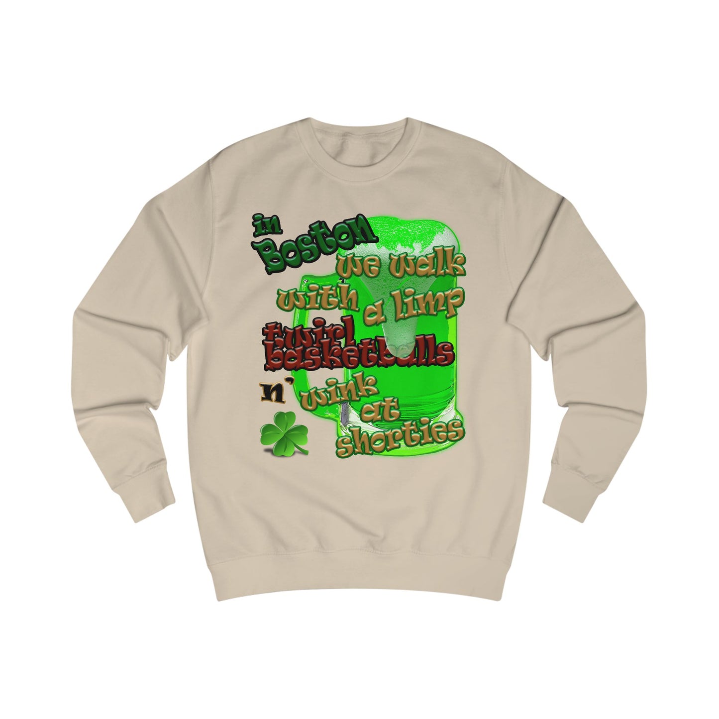 celtics logo - Men's Sweatshirt