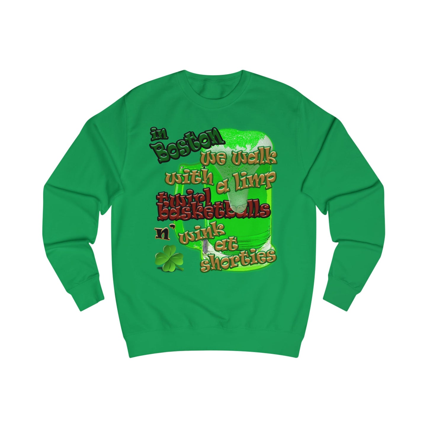 celtics logo - Men's Sweatshirt