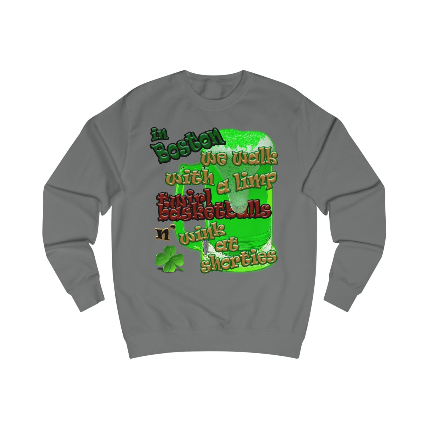 celtics logo - Men's Sweatshirt
