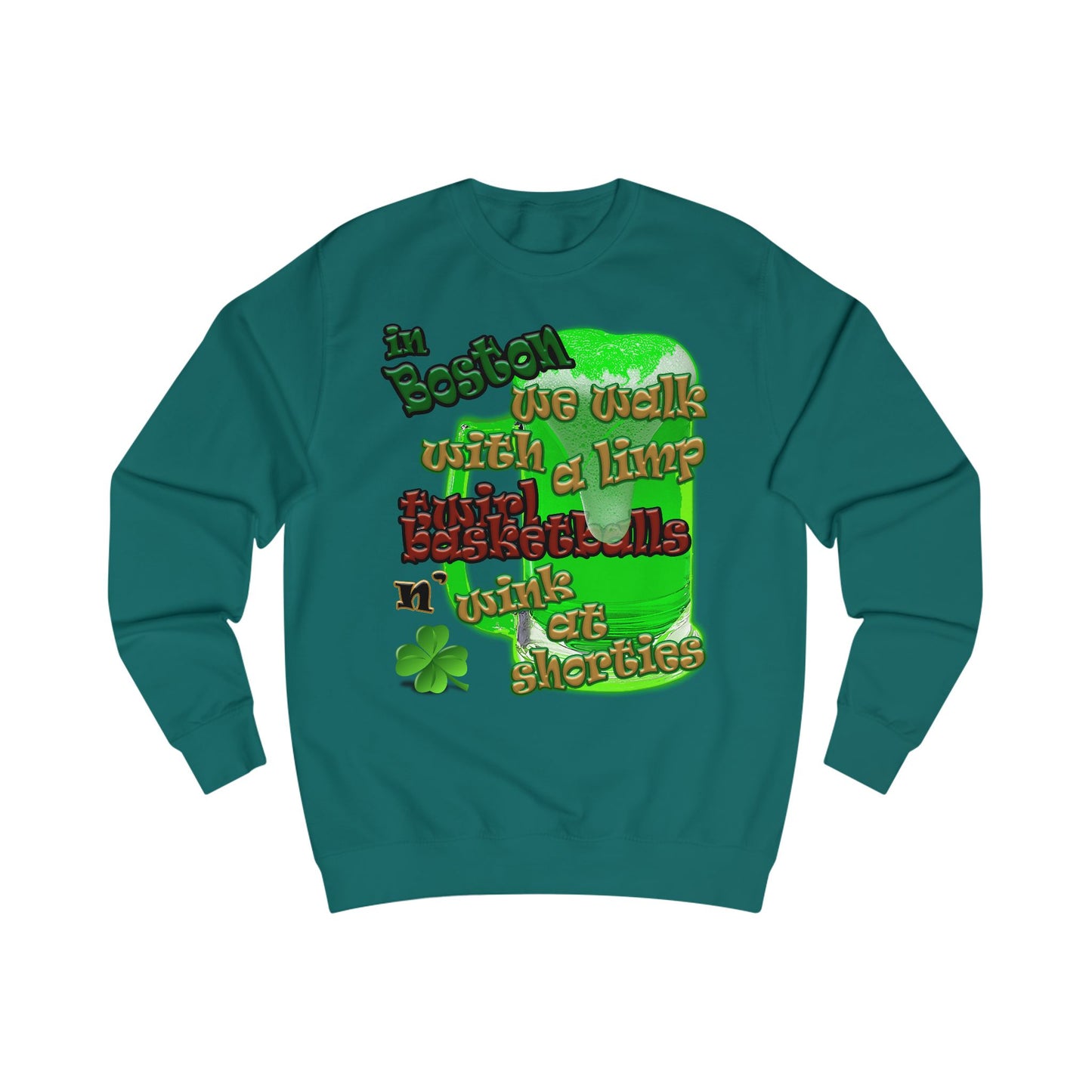 celtics logo - Men's Sweatshirt