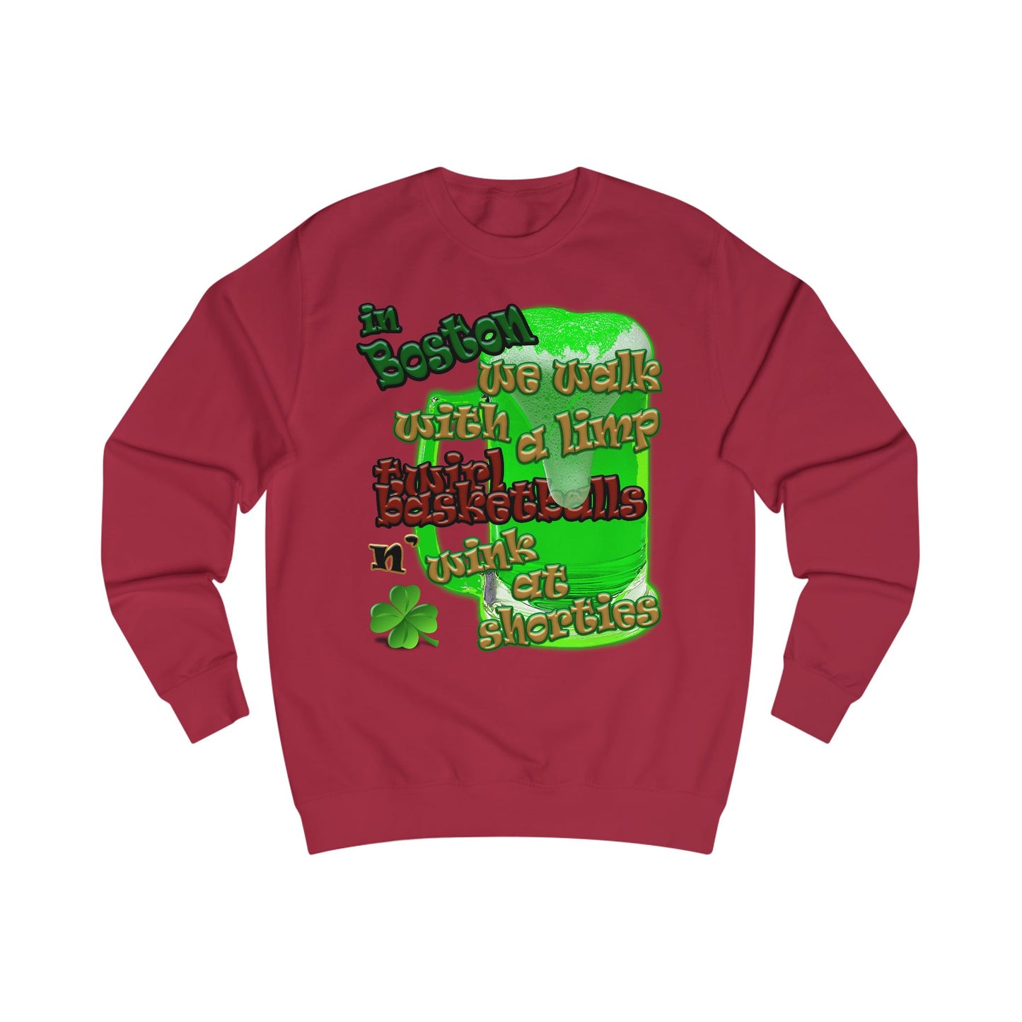 celtics logo - Men's Sweatshirt