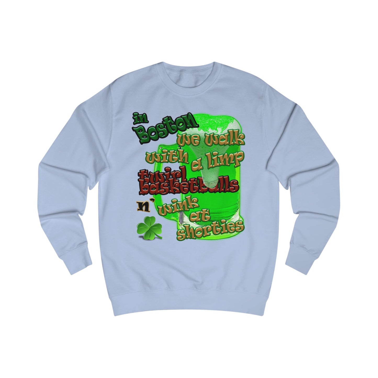 celtics logo - Men's Sweatshirt