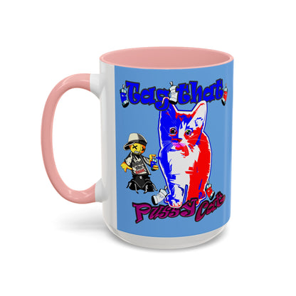tag that - Accent Mug (light blue)