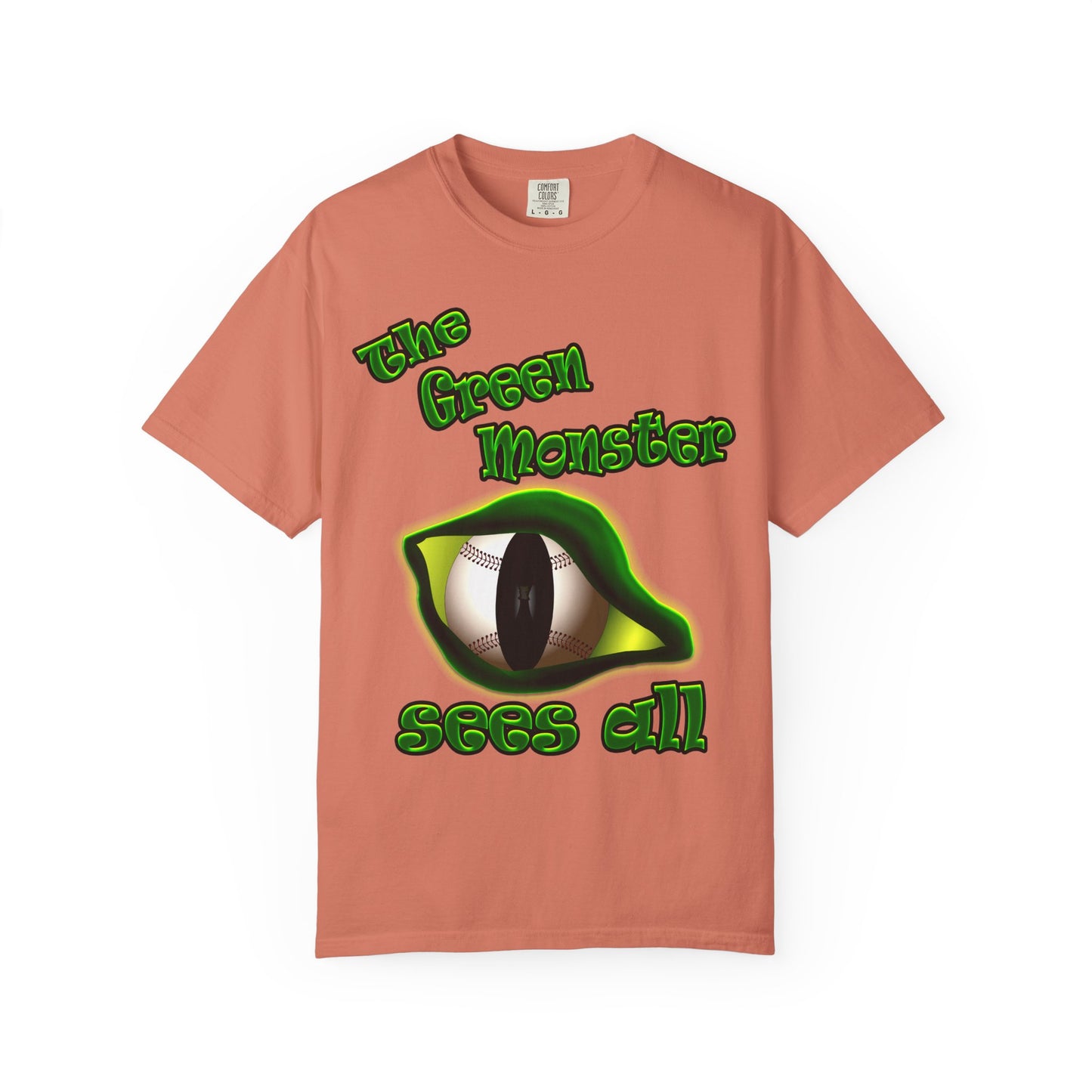 green monster - Unisex Garment-Dyed T-shirt