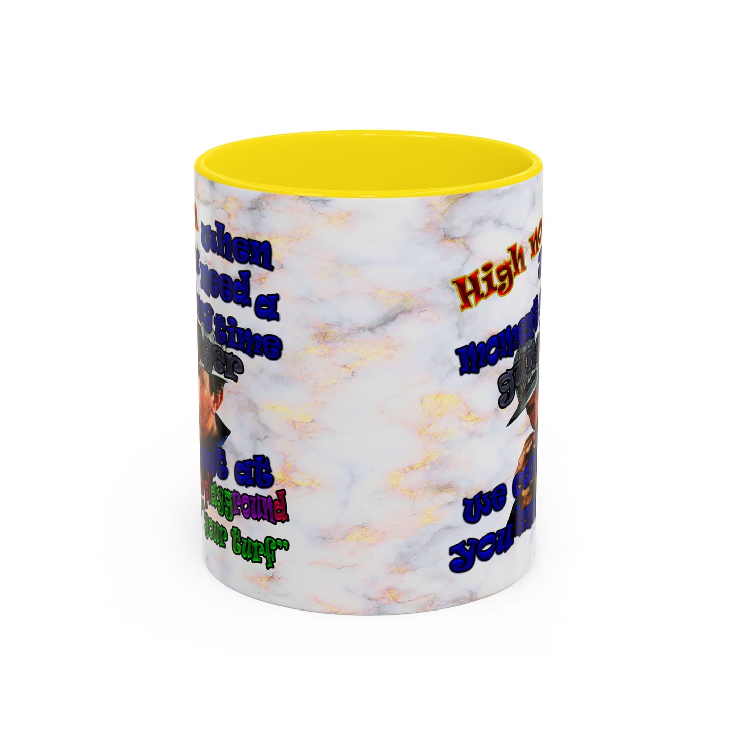 high noon - Accent Mug (white marble)