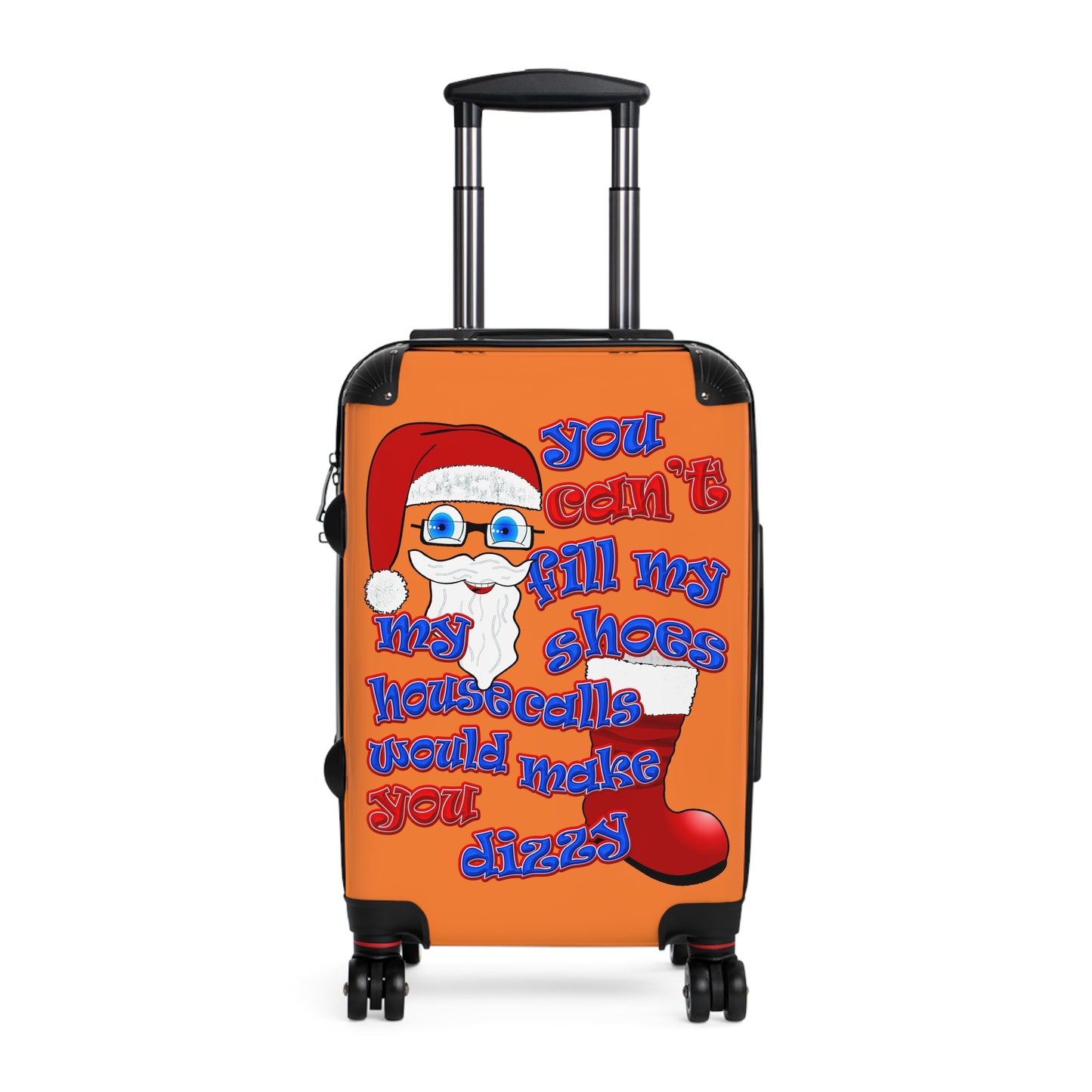 santa's shoes - Suitcase (crusta)
