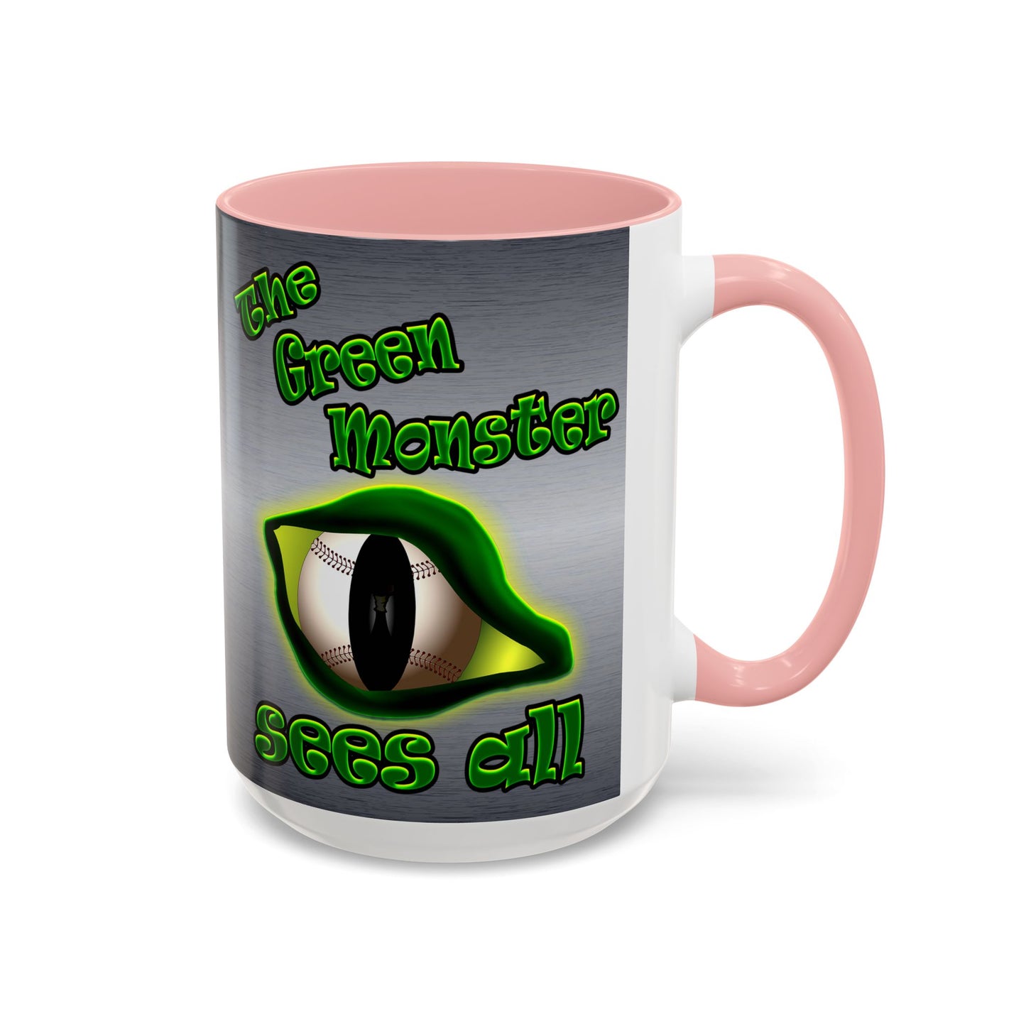 green monster - Accent Mug (brushed nickel)