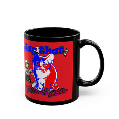 tag that - Black Mug (red)