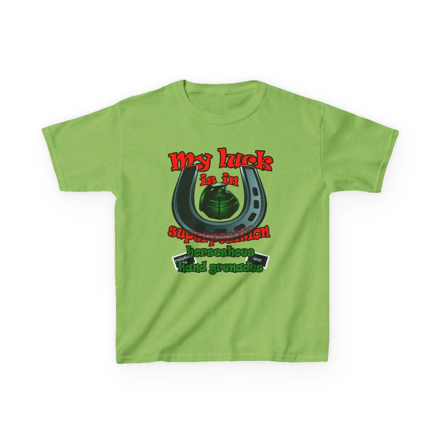 my luck - Kids Heavy Cotton™ Tee