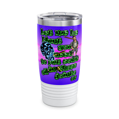 og - Ringneck Tumbler, 20oz (purple-pink wave)