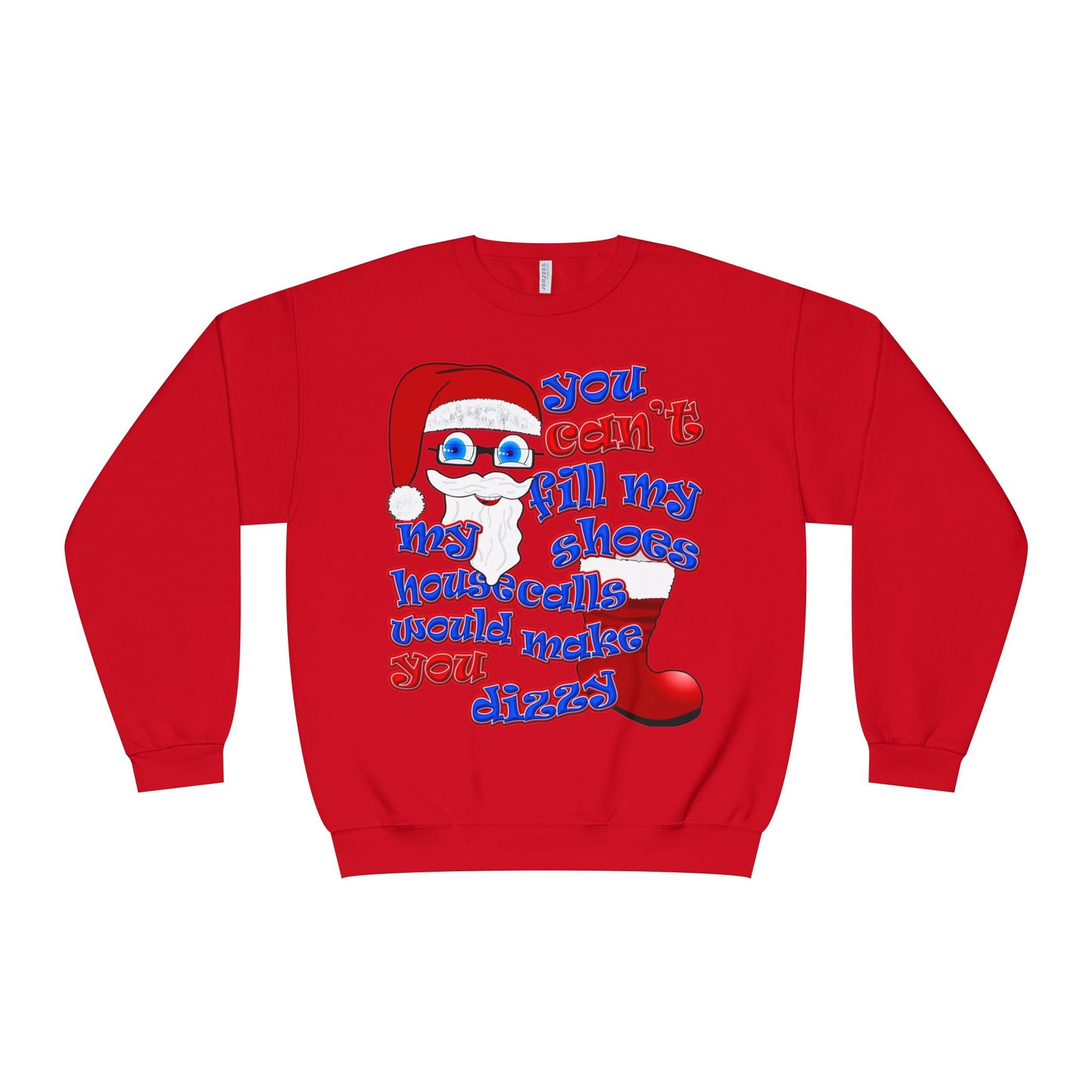 santa's shoes - Unisex NuBlend® Crewneck Sweatshirt