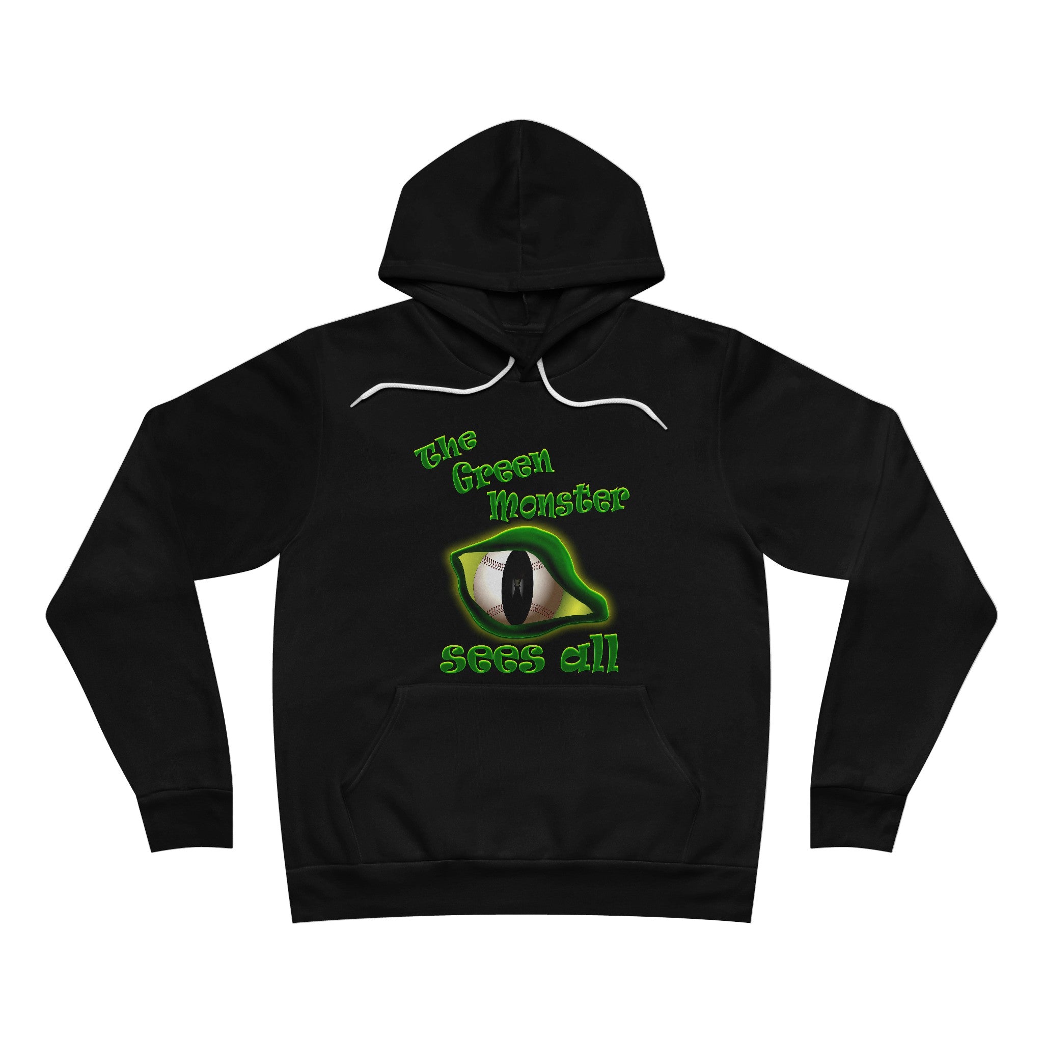 green monster - Unisex Sponge Fleece Pullover Hoodie