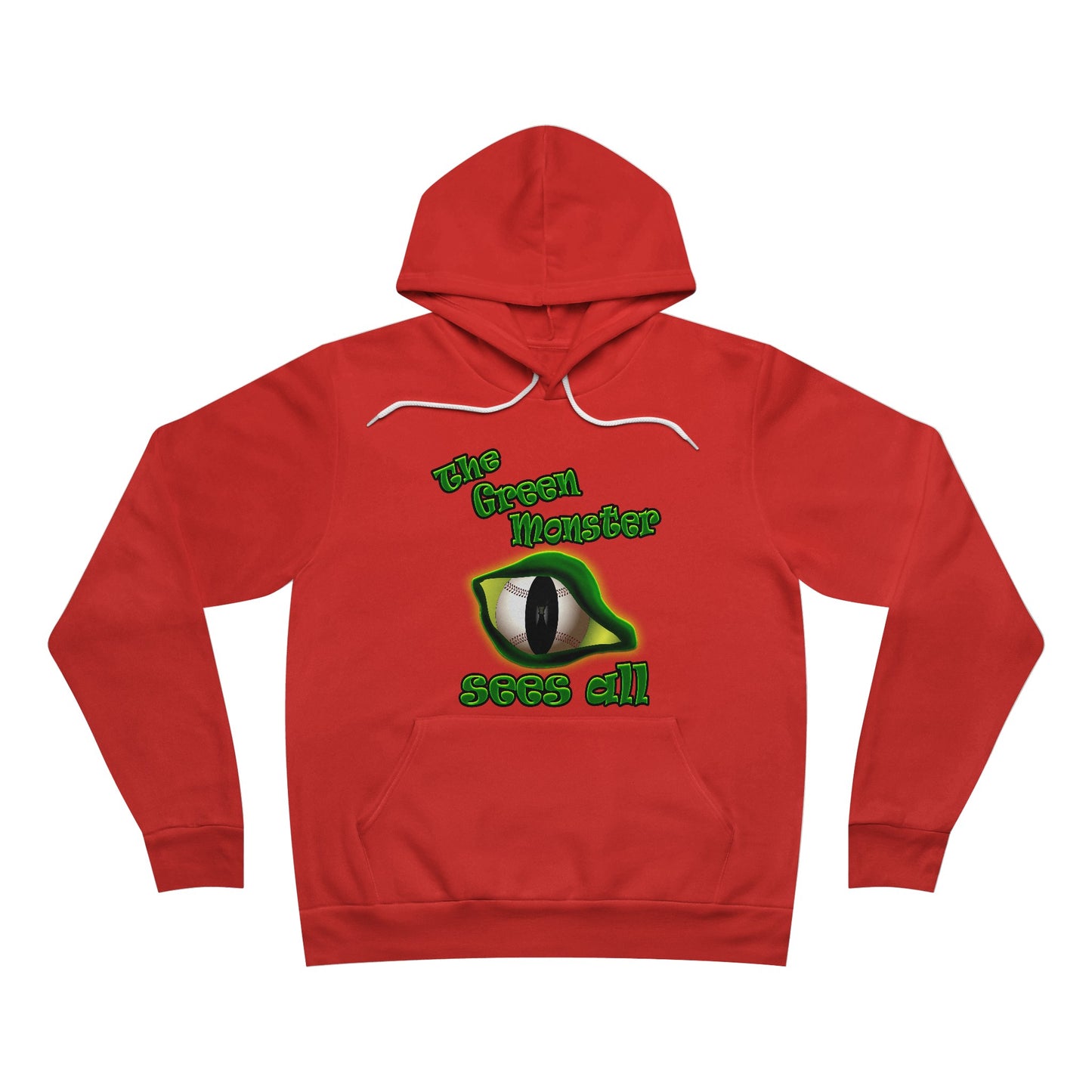 green monster - Unisex Sponge Fleece Pullover Hoodie
