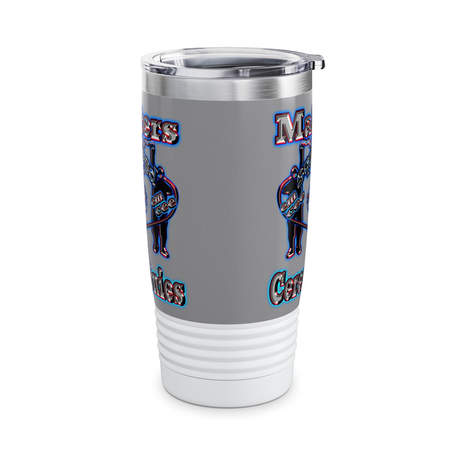 em cee squared - Ringneck Tumbler, 20oz (grey)