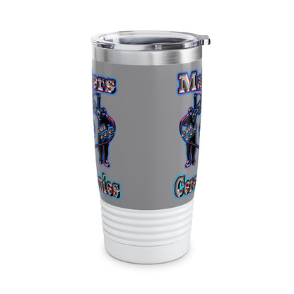 em cee squared - Ringneck Tumbler, 20oz (grey)