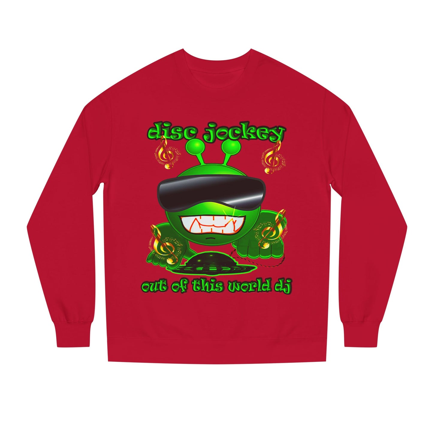 disc jockey - Unisex Crew Neck Sweatshirt
