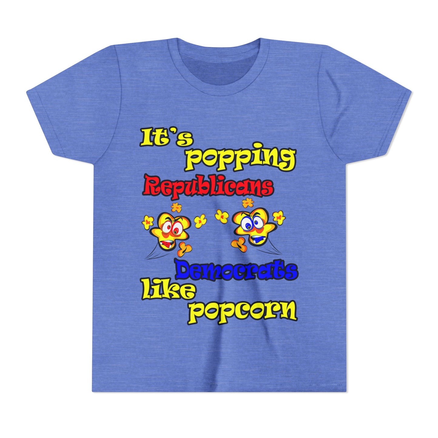popping like popcorn - Youth Short Sleeve Tee