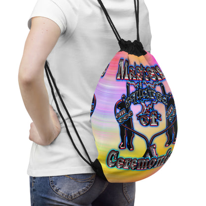 em cee squared - Drawstring Bag (color blur)
