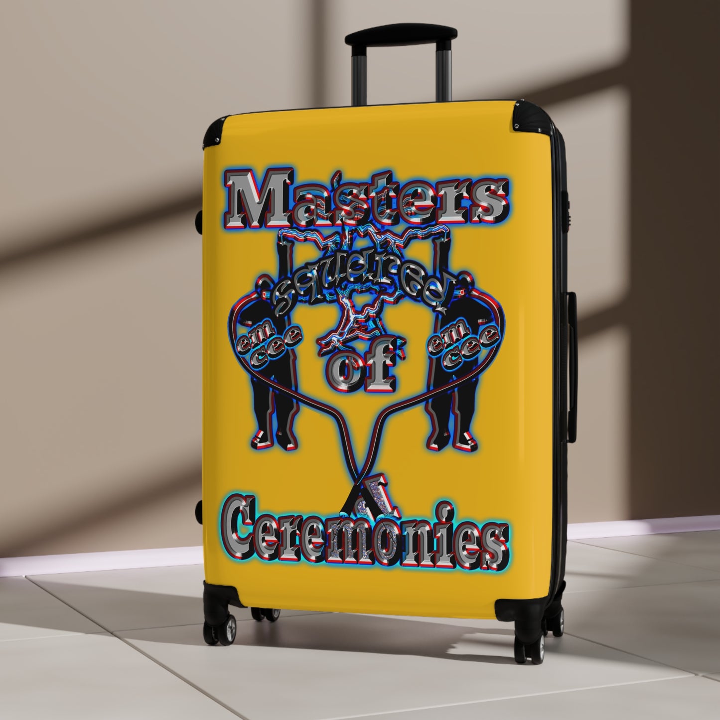 em cee squared - Suitcase (yellow)