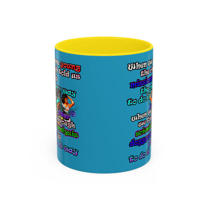doggystyle - Accent Mug (turquoise)