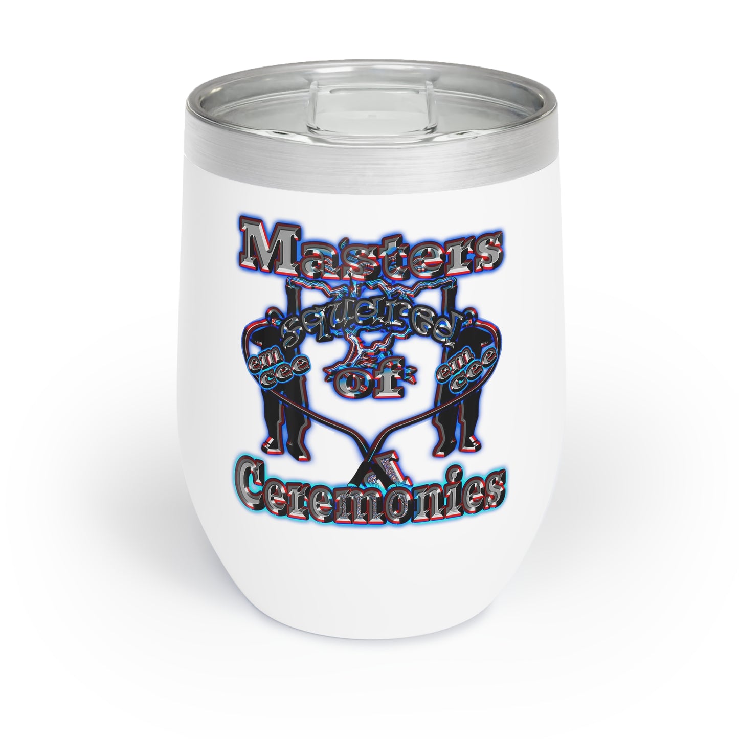 em cee squared - Chill Wine Tumbler