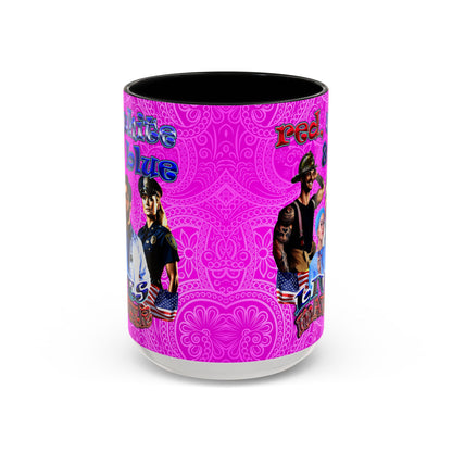 rw&b lives matter - Accent Mug (pink swirl)